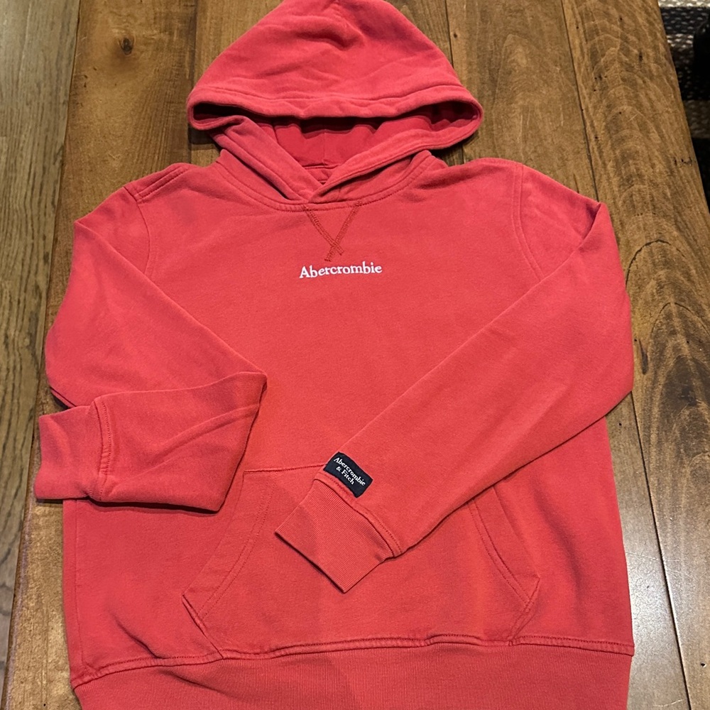 Abercrombie & Fitch Classic Red Hoodie